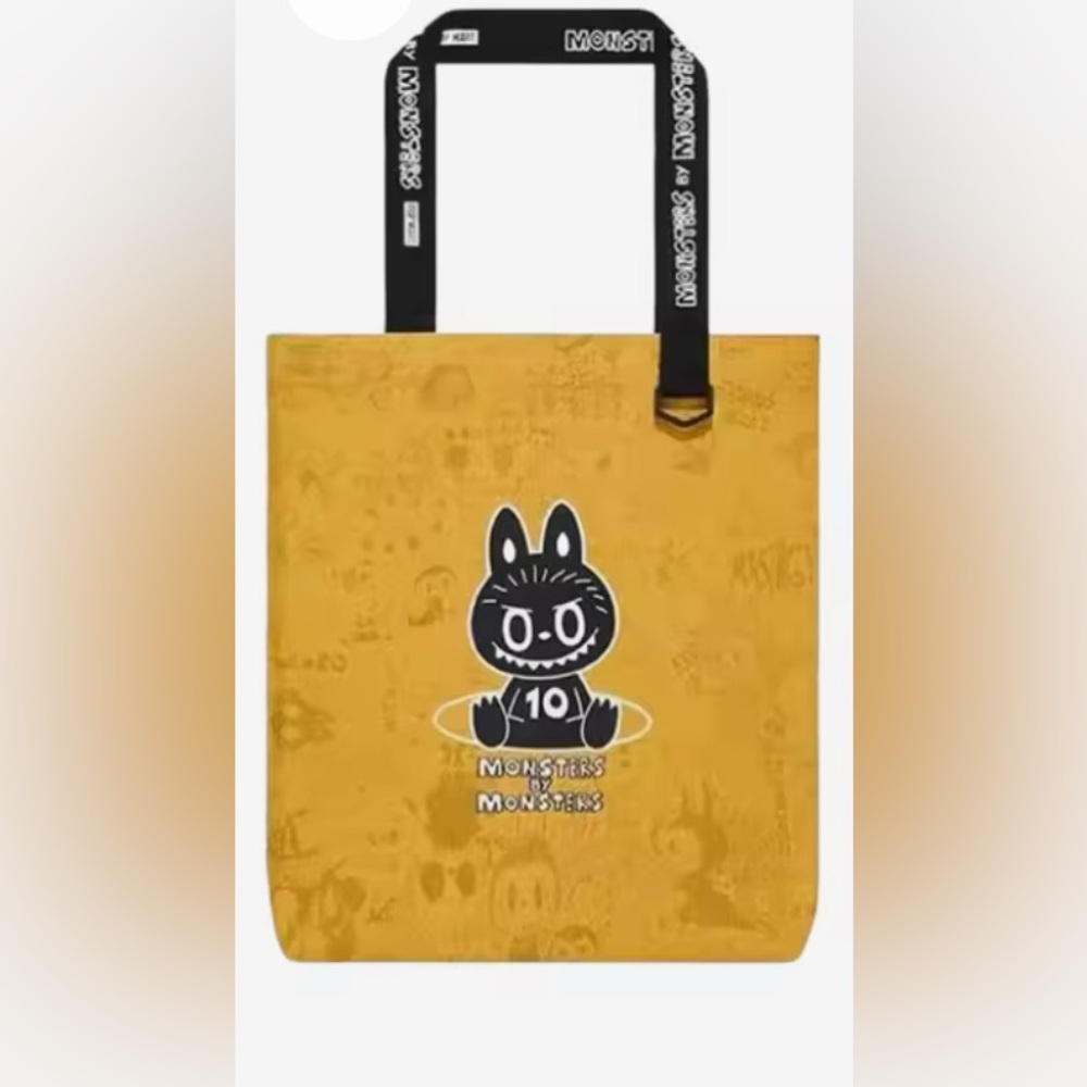 Authentic popmart the 10th anniversary the monsters bag limited